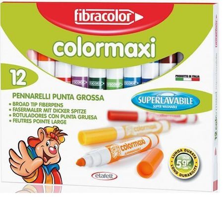 Fibracolor Mazaki Colormaxi 12 Kol.