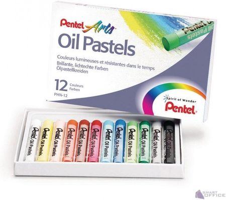Pentel Arts Pastele Olejowe 12 Kolorów 03573