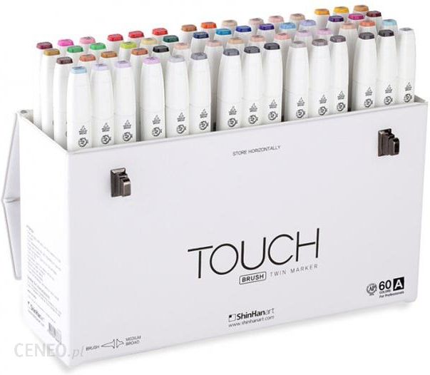 Shinhanart Marker Artystyczny Touch Twin Brush Zestaw 60 Sztuk Typ A Ceny I Opinie Ceneo Pl