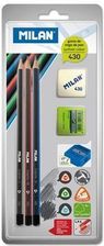 Zdjęcie Milan Ołówki Trójkątne 3*+ Kwadr. Gumka I Temp - Sompolno