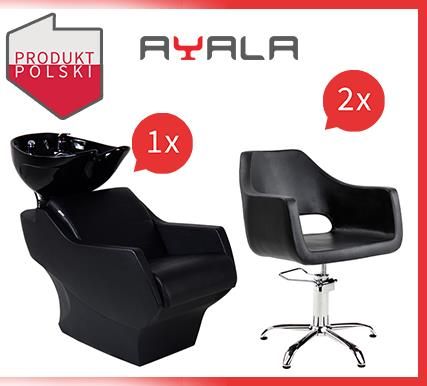 Ayala Zestaw Techno/Marea  - Myjnia + 2 Fotele