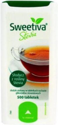 Słodzik Stołowy Sweetiva Stevia Stewia 500 tabl.