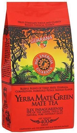 Yerba Mate Green Mas Energia Guarana 400g
