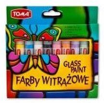 Zdjęcie Toma Farby Witrażowe 10 Kolorów To-750 - Jastarnia