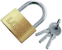 Zdjęcie Modeco Kłódka Mosiężna Pałąkowa Lock 40mm Mn-02-140 - Łęczna