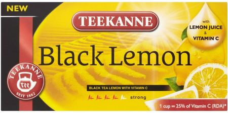 Teekanne Herbata Black Lemon 20szt.