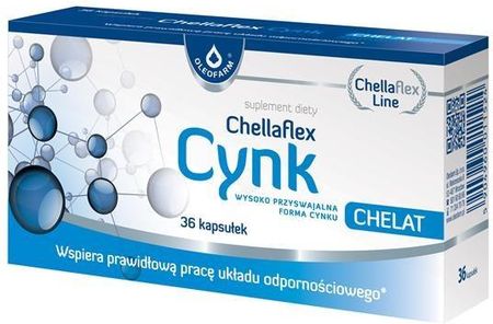 Chellaflex Cynk 36 Kaps.