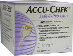 Zdjęcie Roche Accu-chek Safe-t-pro Uno Lancety X 200 - Wrocław