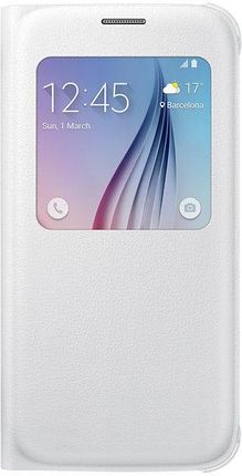 Samsung S-View Cover do Galaxy S6 Biały (EF-CG920PWEGWW)