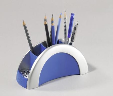 Durable Przybiornik Na Biurko Pen Holder Srebrny (772023)