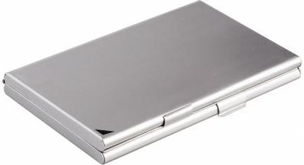 Durable Wizytownik Metal Business Card Box Duo Srebrny (243323)