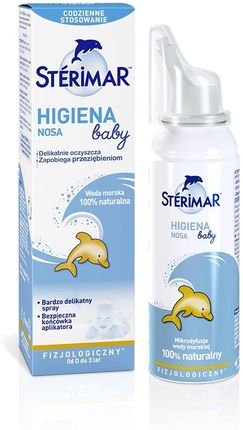 STERIMAR Higiena Nosa BABY woda morska 100ml