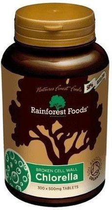 Rainforest Foods Chlorella Bio 500mg 300tabl.