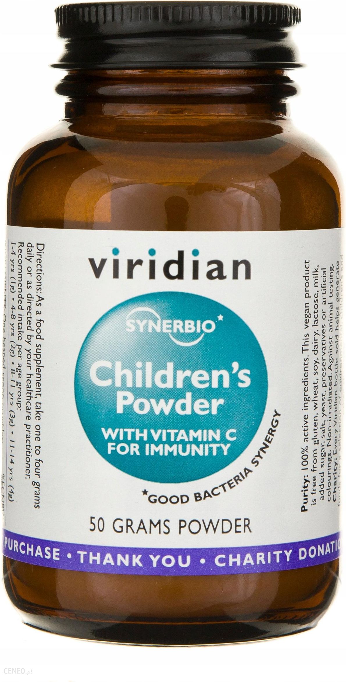 Viridian Synbiotyk Dla Dzieci 60g