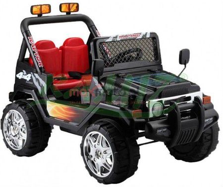 Ramiz Auto Na Akumulator Jednoosobowe S-618B Czarne Jeep Raptor Drifter (2 Silniki Po 30W)