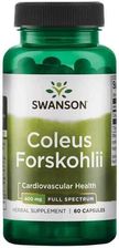 Swanson Full Spectrum Coleus Forskohlii Forskolina 400mg 60 kaps. - Spalacze tłuszczu