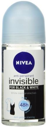 Nivea Dezodorant INVISIBLE PURE roll-on 50ml