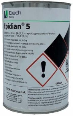 Sarzyna Epidian 5 Bezrozpuszczalnikowa Bezbarwna Żywica Epoksydowa 1Kg