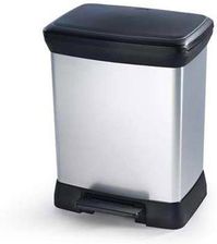 Zdjęcie Curver Deco Bin srebrny 30L (203278) - Mikołów