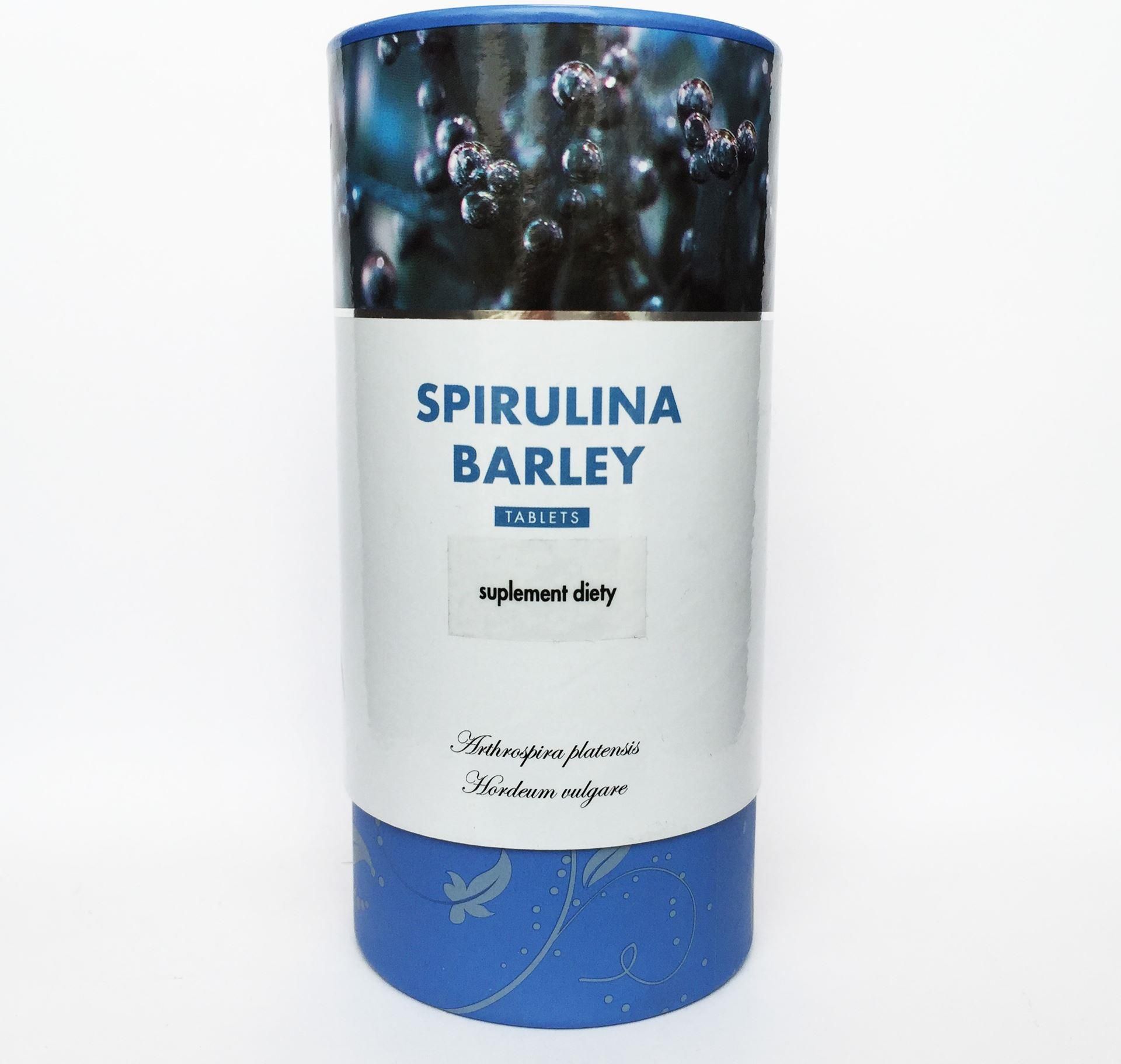 Preparat medycyny naturalnej Energy Spirulina Barley 200 Tabl. Opinie