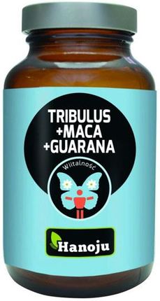 Hanoju Tribulus 200 mg + Maca 200 mg + Guarana 100 mg 90 kaps.