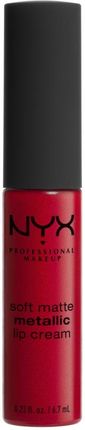 NYX Professional Makeup Soft Matte Lip Cream Matowa pomadka do ust w płynie Monte Carlo 8 ml