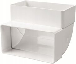 Zdjęcie Dalap Vents Kolanko 90° Pionowe 110x55mm (5252) - Brzeziny