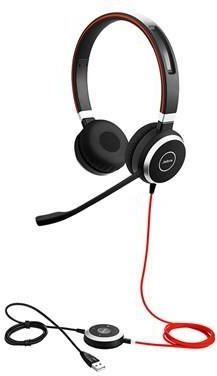 Дротові навушники Jabra Evolve 40 Duo USB Uc (6399-829-209) - фото 2