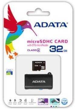 Memoria Flash Adata Premier / 64GB MicroSDXC UHS-I Clase 10 / Con Adaptador / AUSDX64GUICL10A1