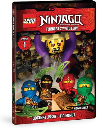LEGO Ninjago Turniej żywiołów Część 1 (DVD)