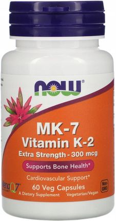 Now Foods Vitamin K-2 Mk7 100mcg 60 kaps.