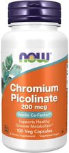 Zdjęcie Now Foods Chromium Picolinate 200mcg 100 kaps. - Nowogrodziec