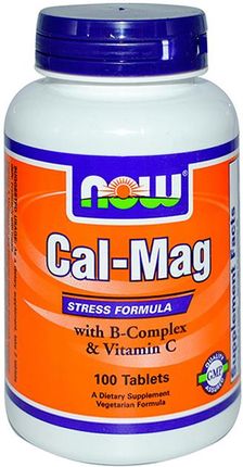 Tabletki Now Foods Cal Mag Stress 100 szt.
