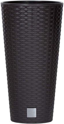 Prosperplast Doniczka  Rato Tubus 27l Rattan Umbra DRTUS300