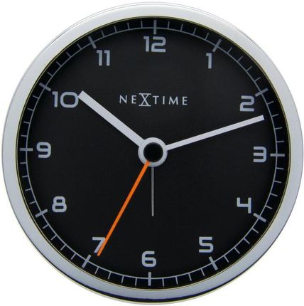 NeXtime Company Alarm 9 cm, czarny 5194 ZW