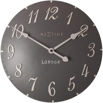 NeXtime London Arabic 34,5 cm, grafitowy 3084 GS