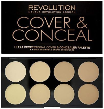 Makeup Revolution London Cover & Conceal Palette 10g Light