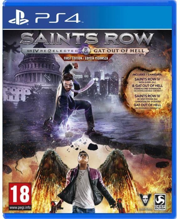 Saints Row 4: Re-Elected and Gat Out Of Hell First Edition (PS4)