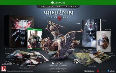 Wiedźmin 3 Dziki Gon Edycja Kolekcjonerska (Gra Xbox One) - Ceny i opinie -  Ceneo.pl