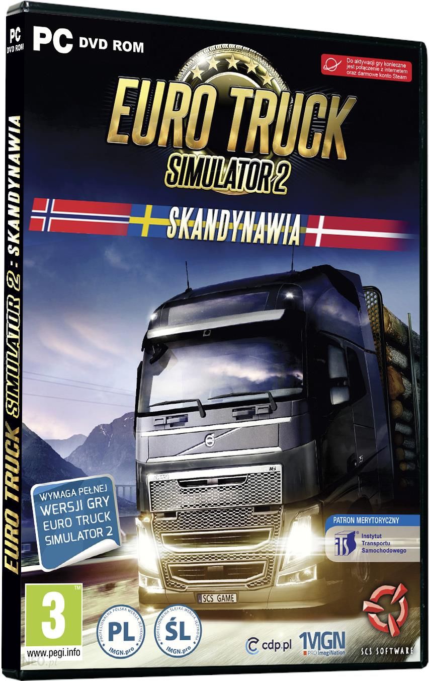 Euro Truck Simulator 2 Skandynawia (Gra Pc) - Ceneo.pl