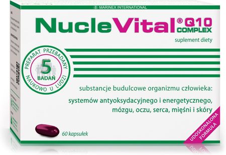 NucleVital Q10 Complex 60 kapsułek