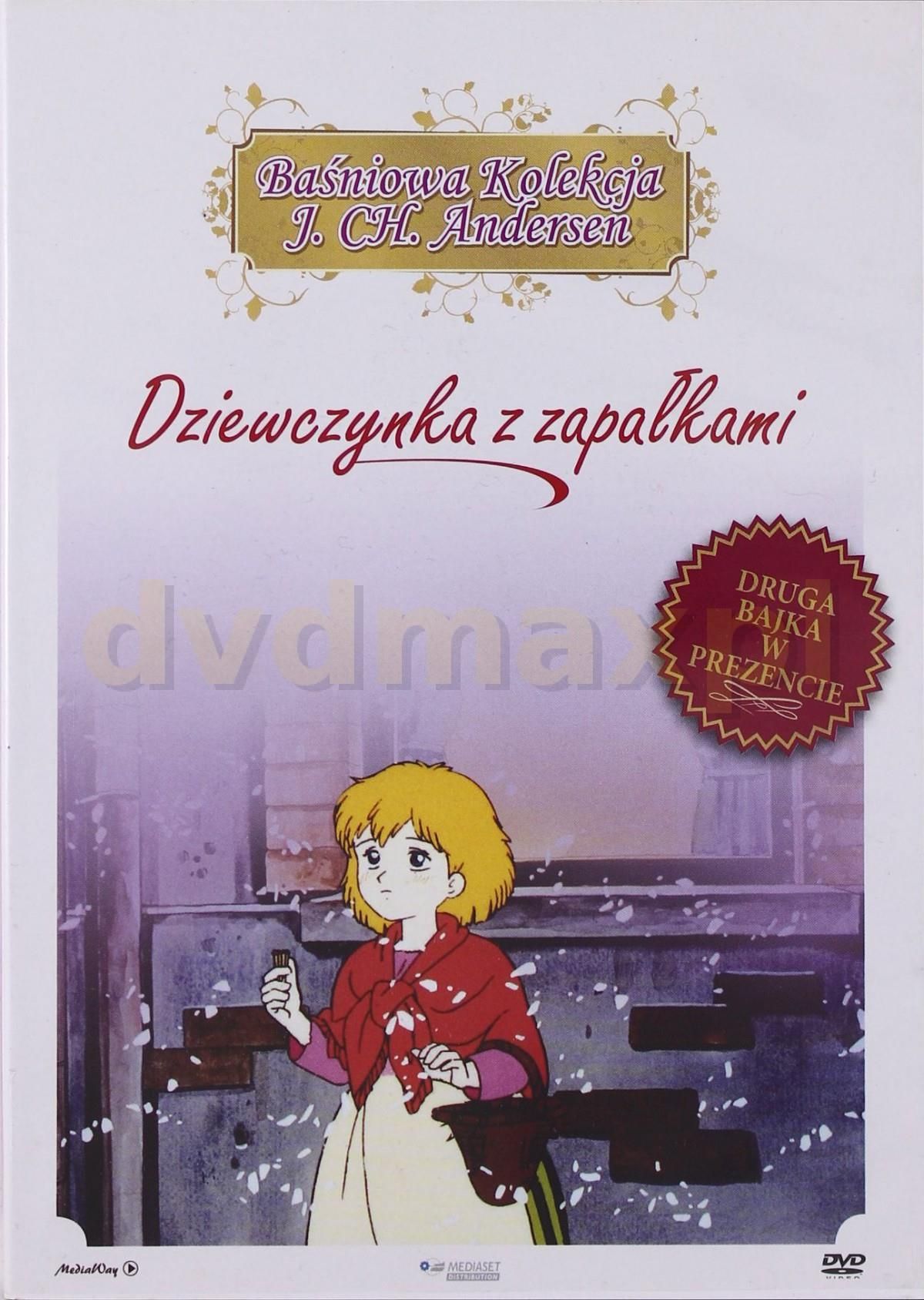 Dziewczynka Z Zapałkami Baśń Film Film DVD Baśniowa Kolekcja J. Ch. Andersen Dziewczynka z zapałkami (DVD