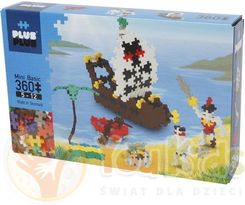 Zdjęcie Plus+Plus Klocki Kreatywne Mini Basic Piraci 360el. 3729 - Łódź