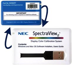 NEC Oprogramowanie kalibrujące SpectraView II (100013825)