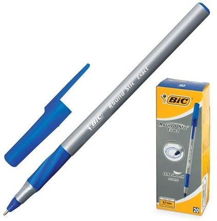 BIC Długopis Round Stic Exact niebieski (20szt) BIC