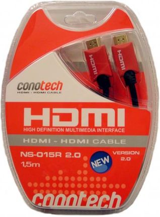 Conotech Kabel HDMI-HDMI 2.0, high speed 5,0m (NS-005R)