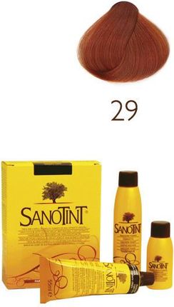 Sanotint Farba Do Włosów Bez Amoniaku 29 Kolor Ciemny Miedziany Blond 125ml