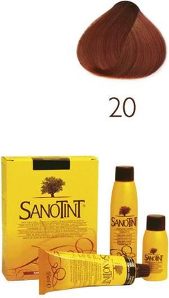 Sanotint Farba Do Włosów Bez Amoniaku 20 Kolor Miedziana Czerwień 125ml