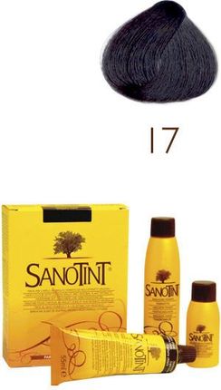 Sanotint Farba Do Włosów Bez Amoniaku 17 Kolor Granatowa Czerń 125ml