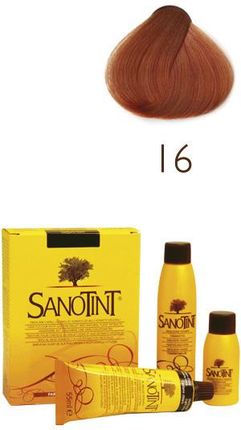 Sanotint Farba Do Włosów Bez Amoniaku 16 Kolor Miedziany Blond 125ml